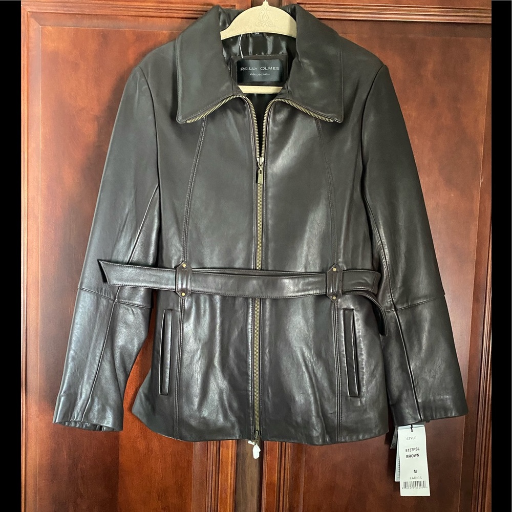 Reilly Olmes Collection Leather Jacket